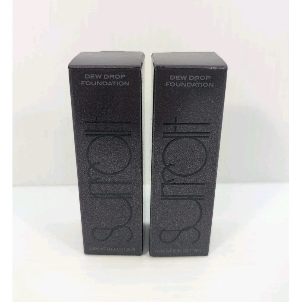 Lot of 2 Surratt Beauty Dew Drop Foundation 0.64oz 19 Mil‎ Shade #12 - Brand New